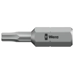 WERA HEX BIT, SIZE 3MM X 25MM, 05056315001-61