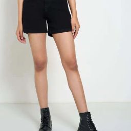 SF Jeans by Pantaloons BlackShorts-image-29