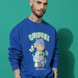 GRIFFEL Men Printed Sweatshirt image 2