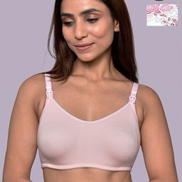 Inner Sense Pack of 2 Organic Cotton Antimicrobial Women Feeding Bra-picture-19