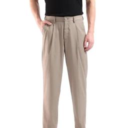 Rare Rabbit Beige Relaxed Fit Solid Trousers-picture-22