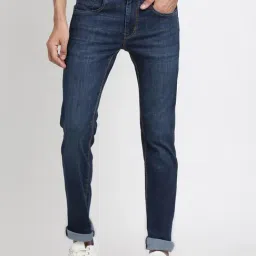 Turtle Navy Blue Narrow Fit Jeans-image-68