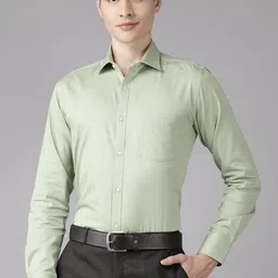 Park Avenue Men Slim Fit Pure Cotton Formal Shirt-image-89