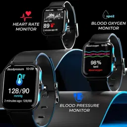 Hammer Ace 1.69" Bluetooth Calling Smartwatch with Call Function (Black) image 5