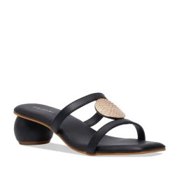 Eridani Women's Bella Black Casual Sandals-image-54