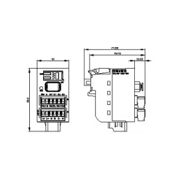 Siemens 3SU1400-1LL10-1BA1 Fail-safe Interface Module 24 V DC Front plate mounting image 2