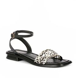 Saint G Women's Catalina Black Ankle Strap Sandals-image-89