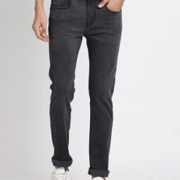 Turtle Charcoal Grey Narrow Fit Jeans-image-87