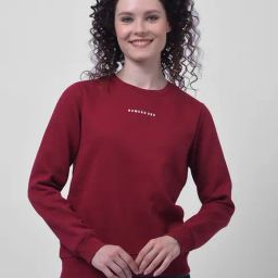 NUMERO UNO Maroon Polyester Printed Sweatshirt-picture-44