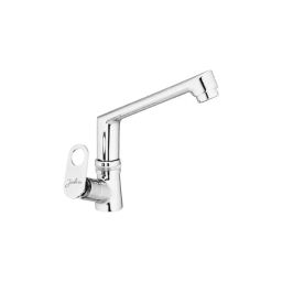 Jabra Swan Neck (H) Prime Series Brass Chrome Finish Deck Mount Silver-image-50