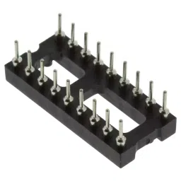 MILL-MAX DIP SOCKET, 18 POSITION, THROUGH HOLE VERTICAL, 110-99-318-41-001000-image-31