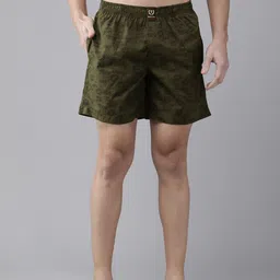 Van Heusen Sport Men VSB09 Allover Print Media Pocket Super Soft Boxer Shortsers-image-54