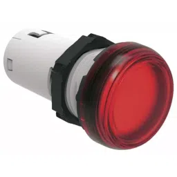 Lovato LPML, Panel Mount Red LED Pilot Light, 22 mm Cutout, IP66, IP67, IP69K, Round, 48V, LPMLD4-picture-39