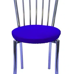RW Rest Well Decent Steel-Blue Mild Steel, Leatherette, Foam Chair Blue-image-5