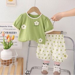 POP STREET KIDS Girls Embellished Top with Shorts-image-98