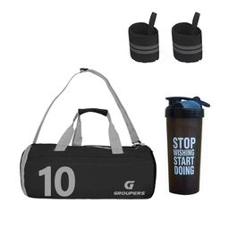 GROUPERS Printed Medium Foldable Sports or Gym Duffel Bag-image-90