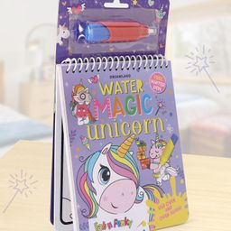 Unicorn Water Magic Colouring Book with Pen - English-image-16