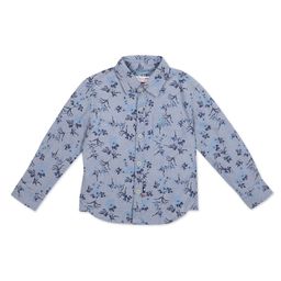 US Polo Assn Cotton Full Sleeves Floral Print Shirts  - Blue-image-64