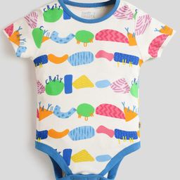 Somersault Half Sleeves Abstract Printed Onesie - Multi Colour-image-27