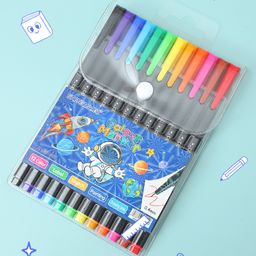 fab n funky Space Theme Color Marker Pack of 12 - Blue-picture-31