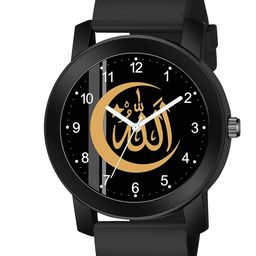 Gopal Shopcart Unisex Printed Dial Analogue Watch PandoBLK-Islamic-NUM01-804-BLK_SH-66
