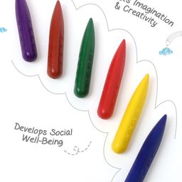 Intelliskills Jumbo Crayons - Multicolour image 3