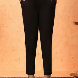 Jaipur Kurti Women Mid-Rise Trousers-image-60