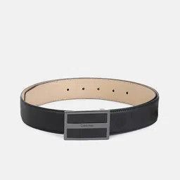 Calvin Klein Men Push Pin Closure Textured Leather Belt-image-93