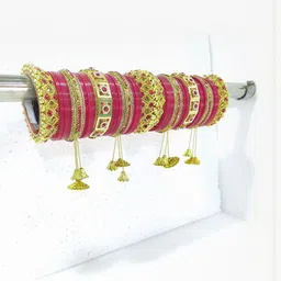 SAVORADE Red Glass Bangle-picture-37