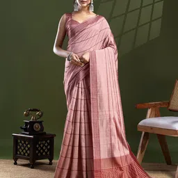 Mitera Striped Leheriya Ready to Wear Saree-30