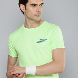 Skechers Self Design Slim Fit Running T-shirt-image-25