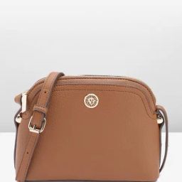 Anne Klein Brown Solid Sling Handbag-image-75