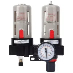 RIH 12.7 mm (1/2 Inch) OilWater Separator Air Filter Pressure Regulator Combo, BFC-4000-22