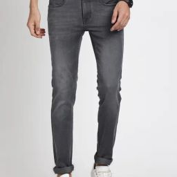 Turtle Dark Grey Narrow Fit Jeans-image-81