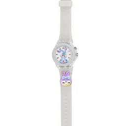 SWADESI STUFF Unisex Kids Dial & Straps Analogue Multi Function Watch MULTI LIGHT WHITE REBIT image 5