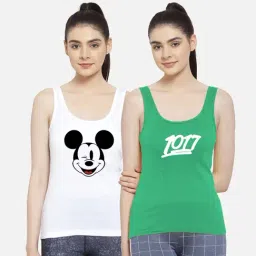 Friskers Multicolor Printed Camisole (Pack Of 2)-picture-40