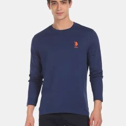 U.S. Polo Assn. Blue Crew T-Shirt-picture-25