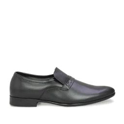 Privo by Inc.5 Men's Black Formal Loafers-image-74
