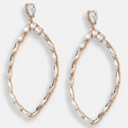 Sohi Gold Plated Party Designer Stone Drop Earrings-image-47