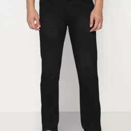 showoffff SHOWOFF Black Slim Fit Solid Jeans-picture-46