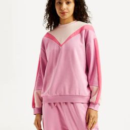 Levi's Pink Color-Block Pullover-picture-21