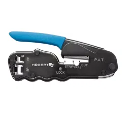 Hogert Technik 137 mm Telephone Connector Crimping Tool, HT1P172-15