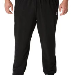 Asics Men's Performance Black Woven Trackpants-picture-9