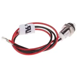 RS PRO White Panel Mount Indicator 2V DC, Mounting Hole Size 6 mm, Termination Type Lead Wires, IP Rating IP67, Model No 7227681 image 3