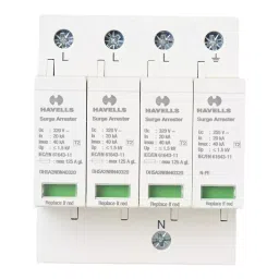 Havells Three Phase 320 V AC Surge Protection Device, HSASPD3P-5