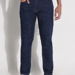 SHOWOFF Navy Slim Fit Solid Jeans-image-53
