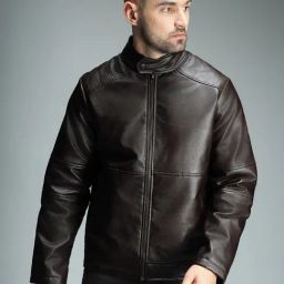 High Star Brown Cotton Regular Fit Jacket-picture-43