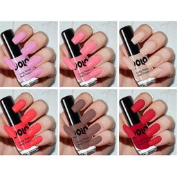 VOLO Set Of 6 Shine Nail Polish- 5ml Each- VT-014-33