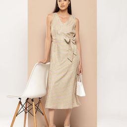 Chemistry Printed A-Line Midi Dress-picture-11