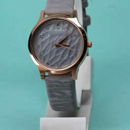 VIRAKTI Women Leather Wrap Around Straps Digital Watch F-46-GREY-A-image-82